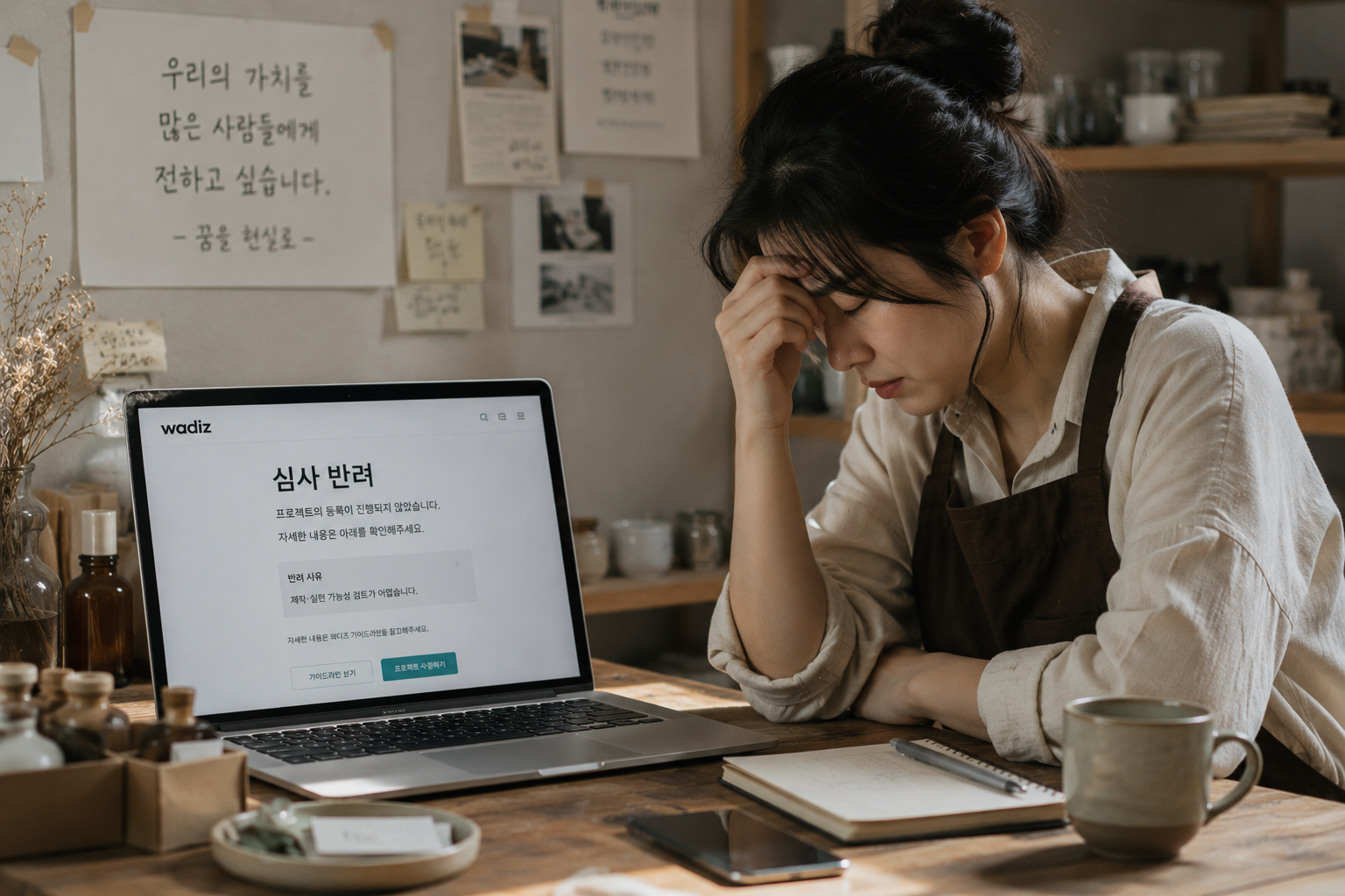 상세페이지는 다 만들었는데 심사에서 막힐 때