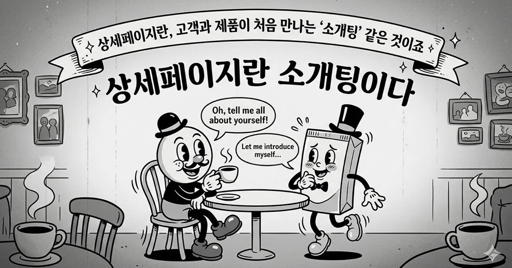 상세페이지 기획: 제품과 고객의 소개팅을 '애프터 성공'으로 바꾸는 법
